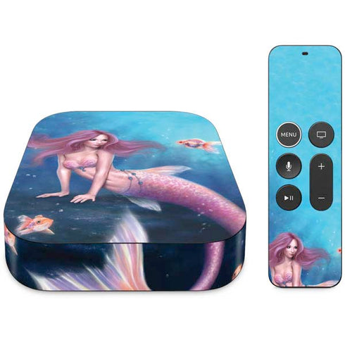 Rachel Anderson Aurelia Mermaid with Fish Apple TV Skin